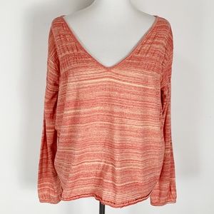 We the Free People Small Red Orange Top
